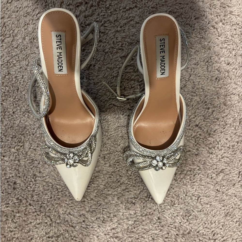 Steve Madden Rhinestone Embellished Heels